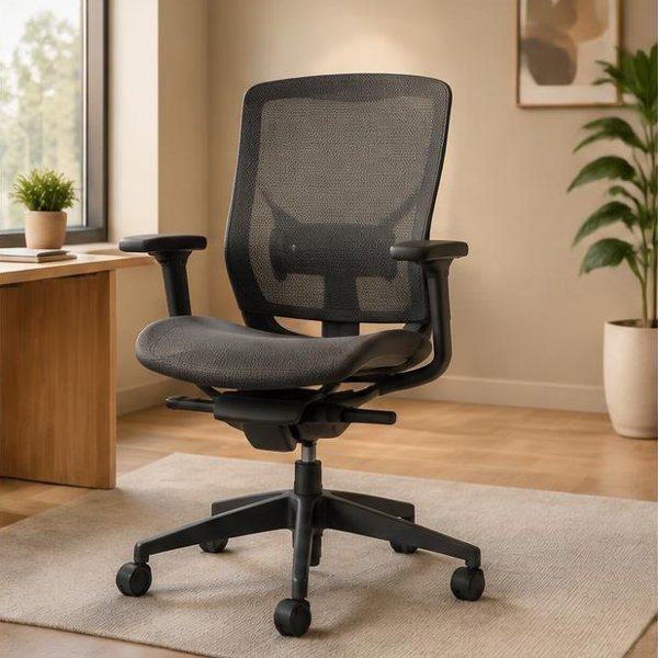 Ergonomic mesh task chair