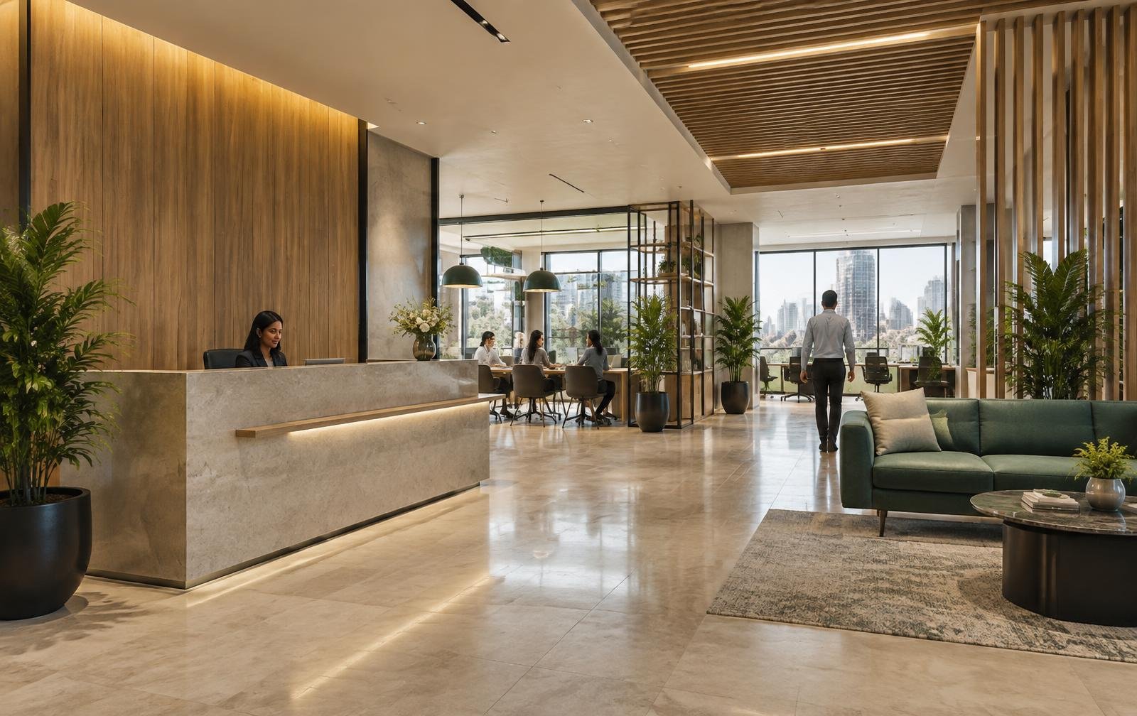 Woods Genie commercial interior design and execution