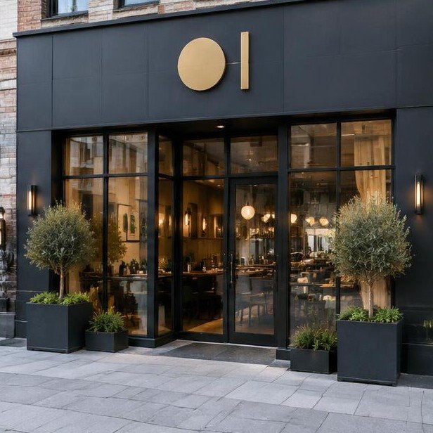 Design concept visualization of facade & signage for restaurants & f&b