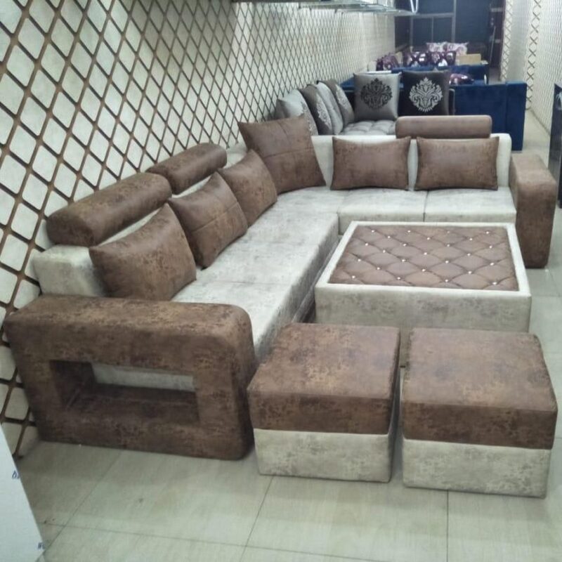 8 Seater Sofa Set with Centre Table